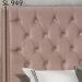 Cabeceira Casal 140 cm Firezz Veludo SL 949 Peer