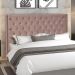 Cabeceira Casal 140 cm Firezz Veludo SL 949 Peer