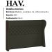 Cabeceira Casal 140 cm Hav Linho E Corano SL 74 TCS 721 Peer