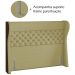 Cabeceira Casal 140 cm Hav Linho E Corano SL 75 TCS 721 Peer
