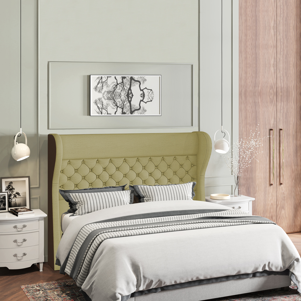Cabeceira Casal 140 cm Hav Linho E Corano SL 75 TCS 721 Peer