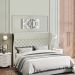 Cabeceira Casal 140 cm Hav Linho E Corano SL 76 TCS 721 Peer