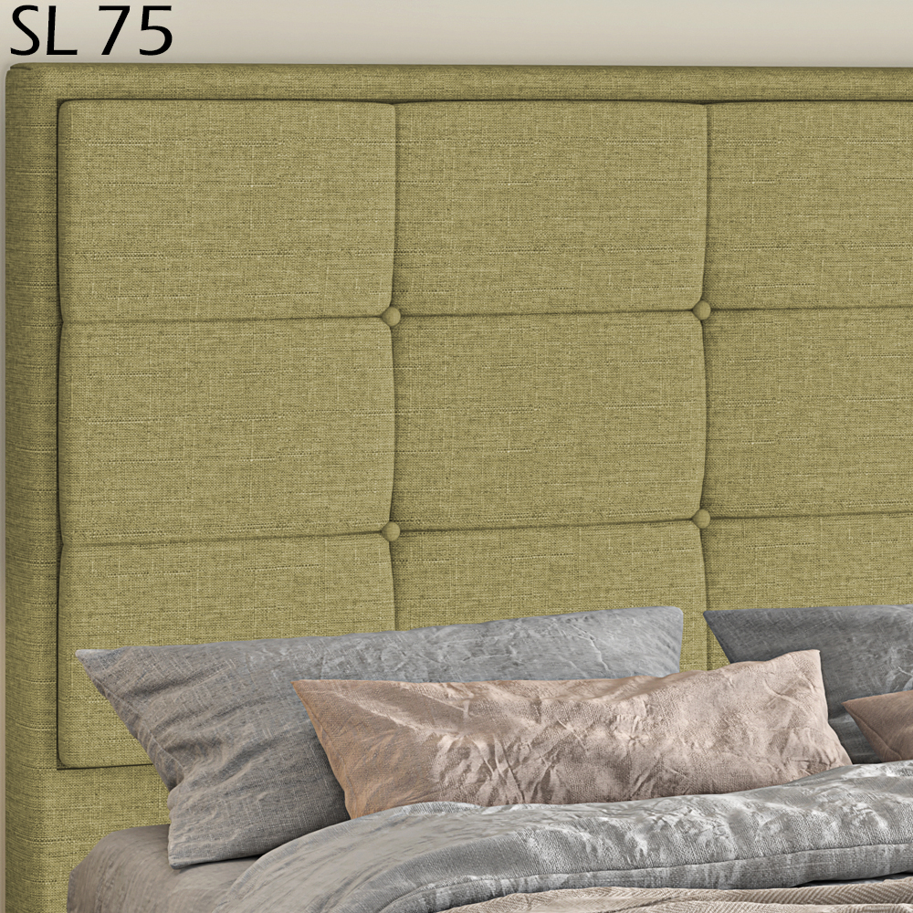 Cabeceira Casal 140 cm Lhots Linho SL 75 Peer