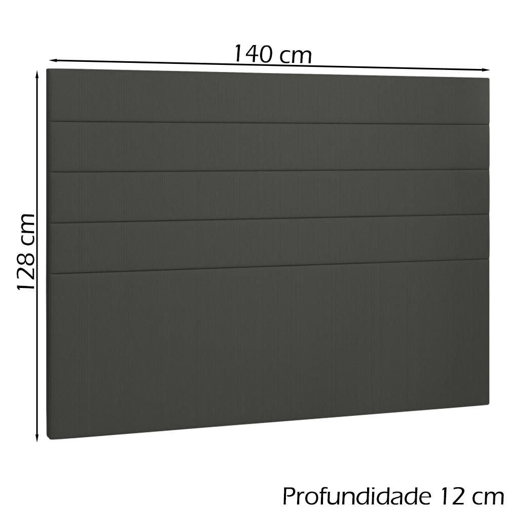 Cabeceira Casal 140 cm Lisben Linho SL 74 Peer