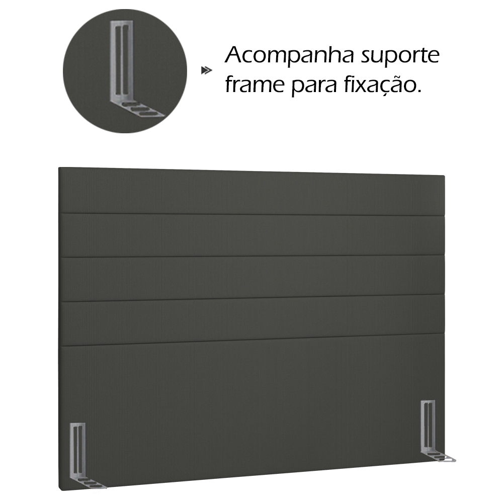 Cabeceira Casal 140 cm Lisben Linho SL 74 Peer