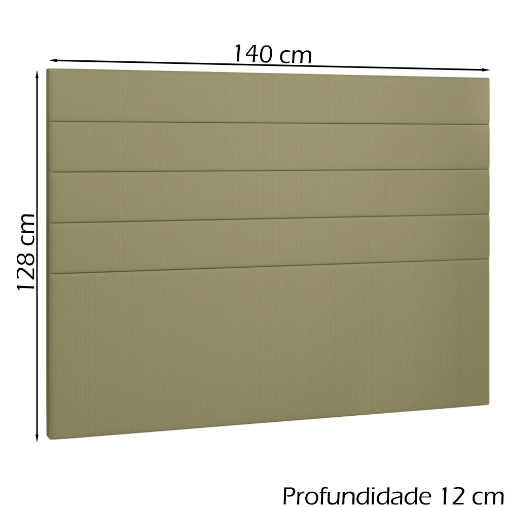 Cabeceira Casal 140 cm Lisben Linho SL 75 Peer