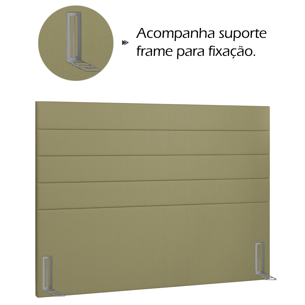 Cabeceira Casal 140 cm Lisben Linho SL 75 Peer