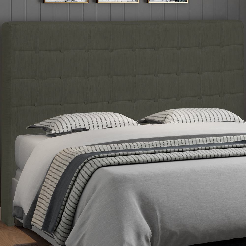 Cabeceira Casal 140 cm Lonnd Linho SL 74 Peer