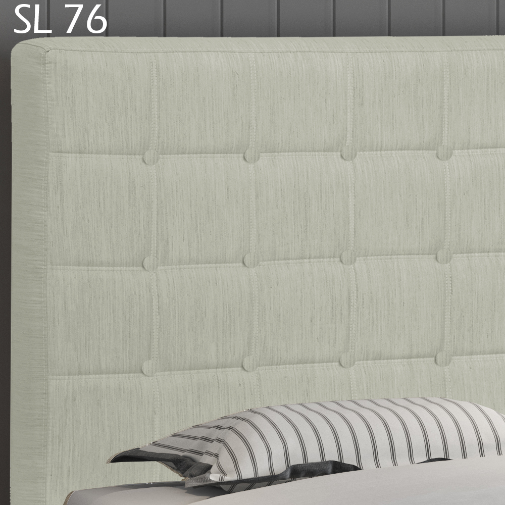 Cabeceira Casal 140 cm Lonnd Linho SL 76 Peer
