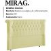 Cabeceira Casal 140 cm Mirag Corano TCS 350 Peer
