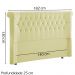 Cabeceira Casal 140 cm Mirag Corano TCS 350 Peer
