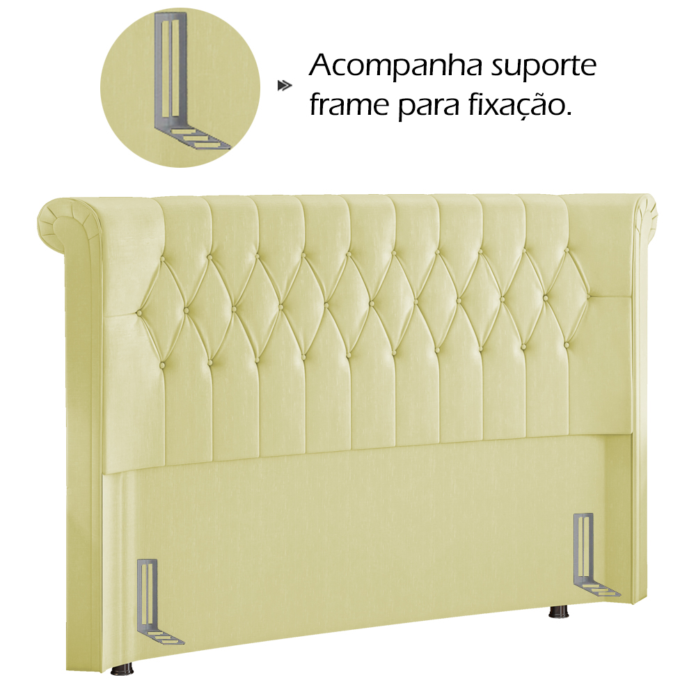 Cabeceira Casal 140 cm Mirag Corano TCS 350 Peer