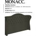 Cabeceira Casal 140 cm Monacc Linho SL 74 Peer
