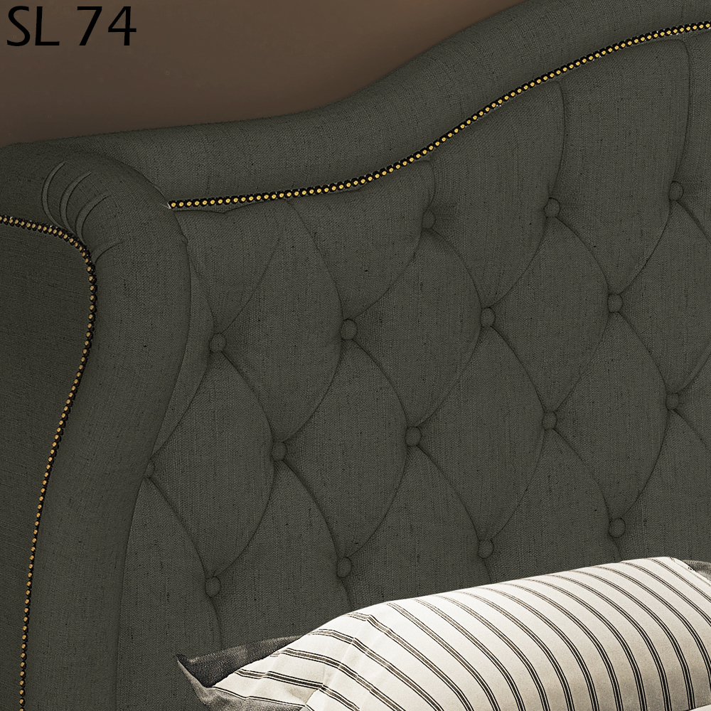 Cabeceira Casal 140 cm Monacc Linho SL 74 Peer