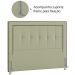 Cabeceira Casal 140 cm Napoll Veludo SL 940 Peer
