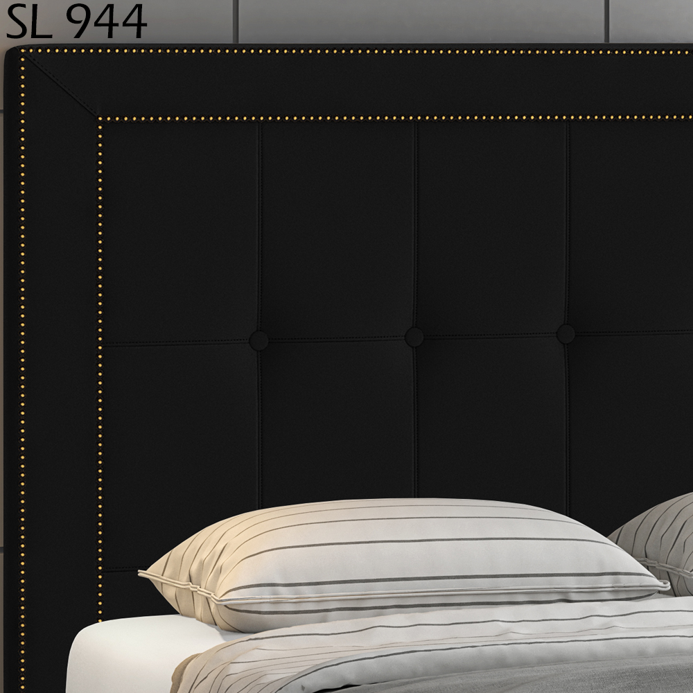 Cabeceira Casal 140 cm Napoll Veludo SL 944 Peer