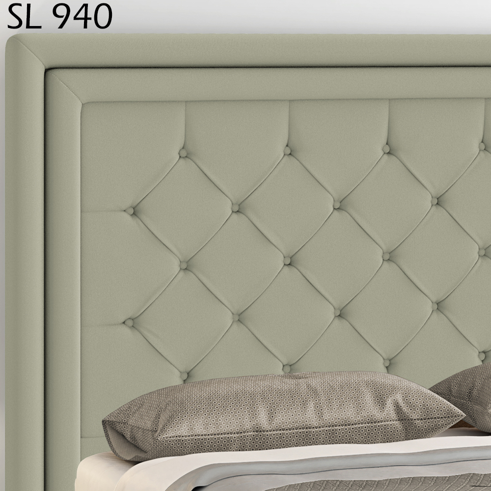 Cabeceira Casal 140 cm Padov Veludo SL 940 Peer