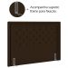 Cabeceira Casal 140 cm Padov Veludo SL 942 Peer