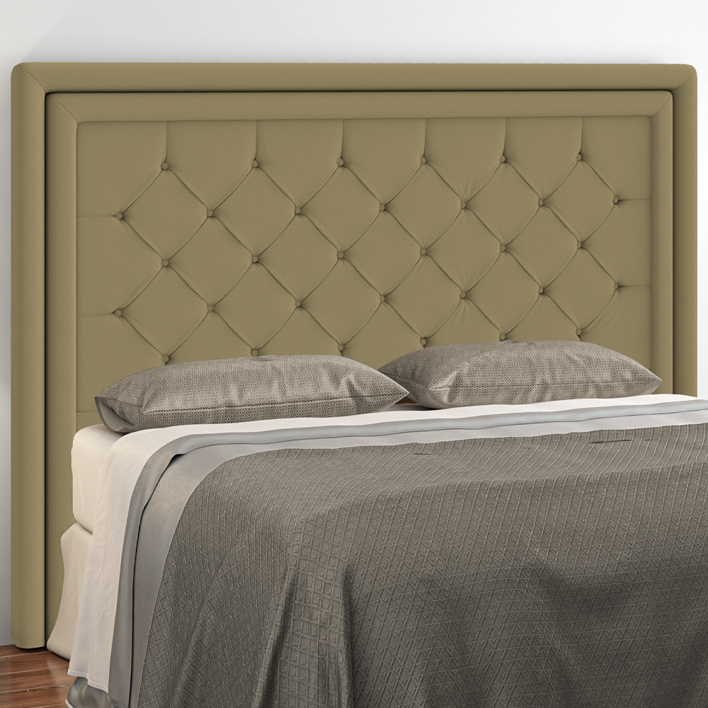 Cabeceira Casal 140 cm Padov Veludo SL 945 Peer