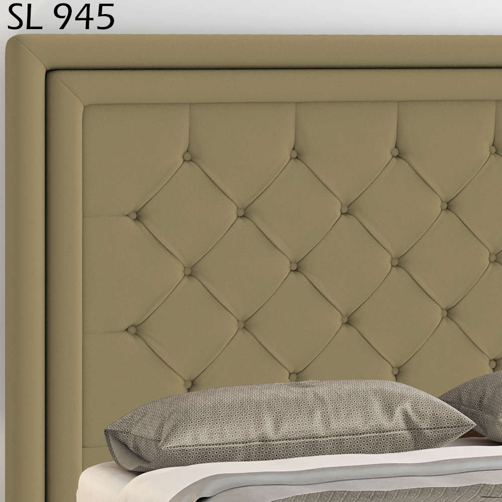 Cabeceira Casal 140 cm Padov Veludo SL 945 Peer