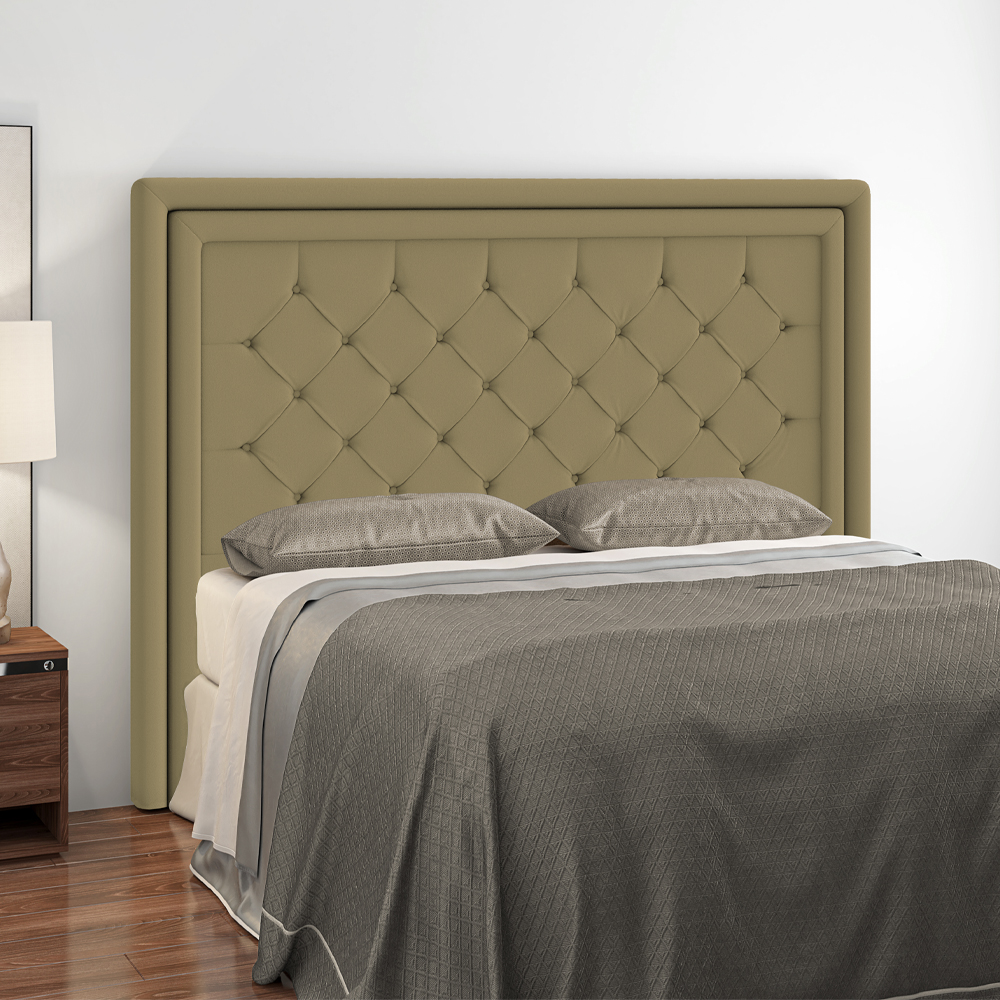 Cabeceira Casal 140 cm Padov Veludo SL 945 Peer