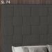 Cabeceira Casal 140 cm Priss Linho SL 74 Peer