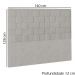 Cabeceira Casal 140 cm Priss Linho SL 76 Peer