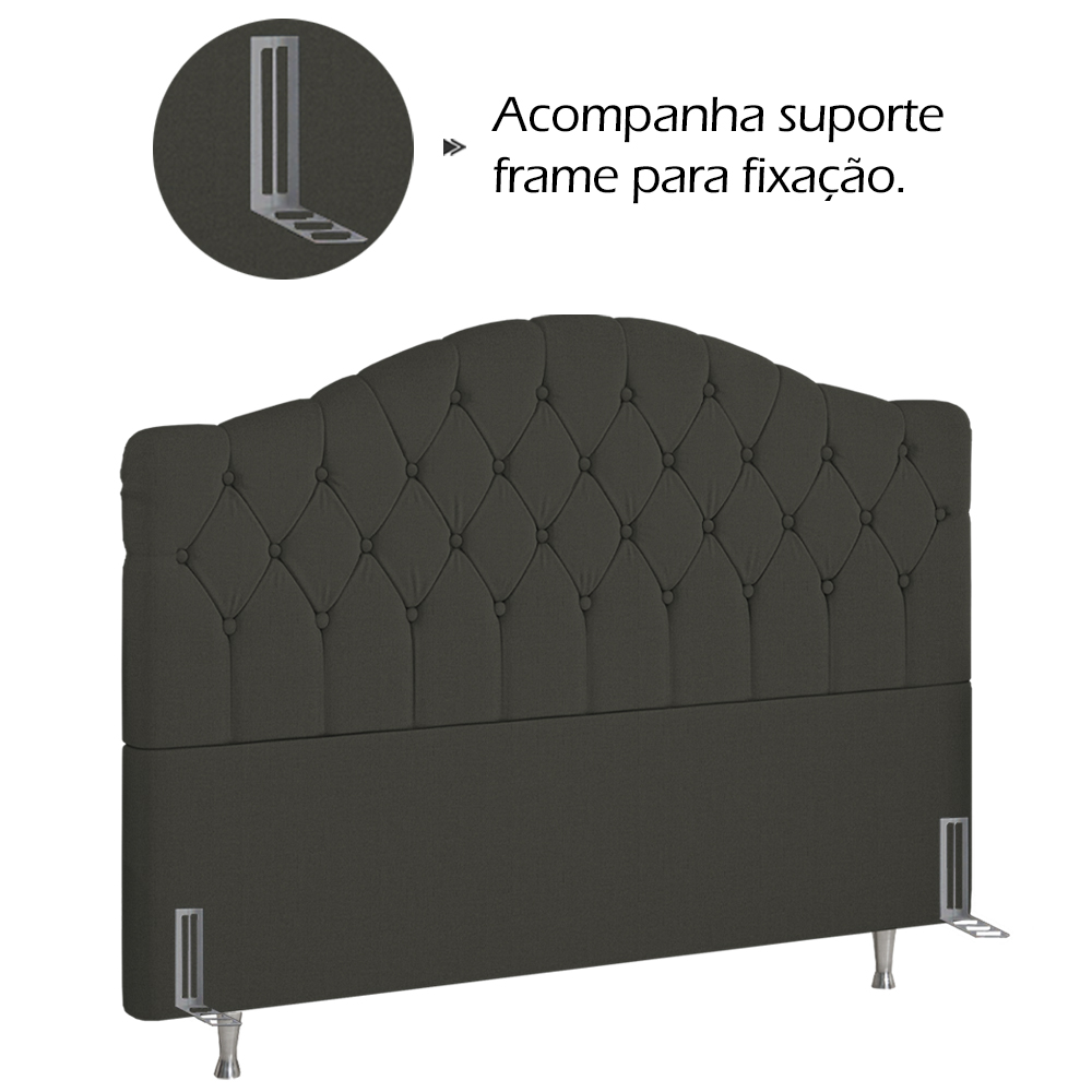 Cabeceira Casal 140 cm Room Linho SL 74 Peer