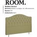 Cabeceira Casal 140 cm Room Linho SL 75 Peer