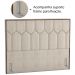 Cabeceira Casal 140 cm Taurin Linho SL 70 Peer