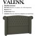 Cabeceira Casal 140 cm Valenn Linho SL 74 Peer