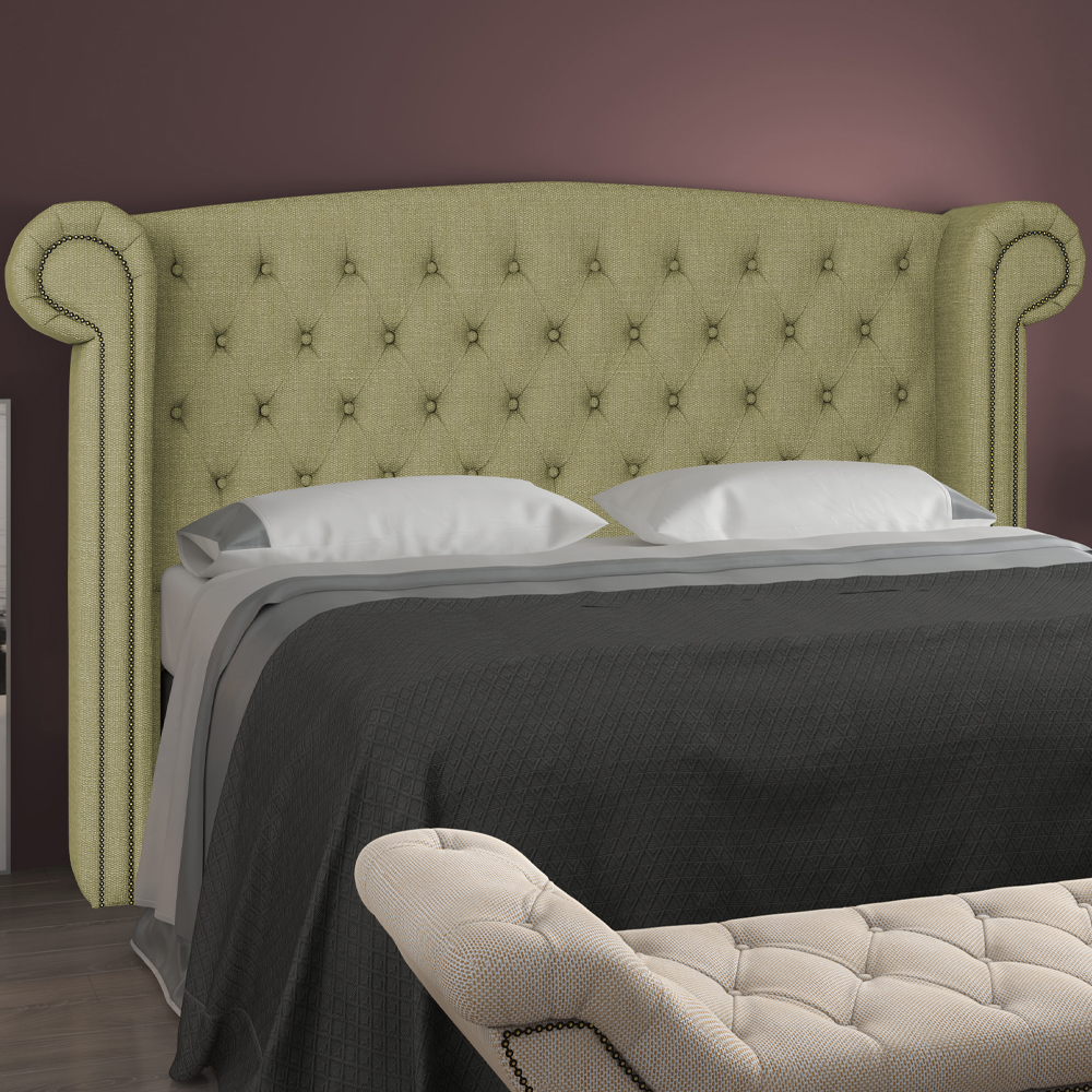 Cabeceira Casal 140 cm Valenn Linho SL 75 Peer