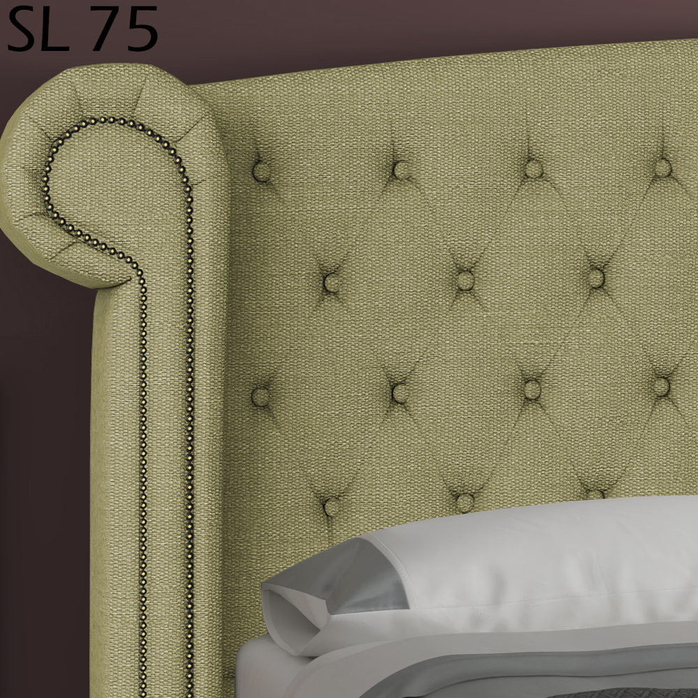 Cabeceira Casal 140 cm Valenn Linho SL 75 Peer