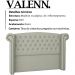 Cabeceira Casal 140 cm Valenn Linho SL 76 Peer