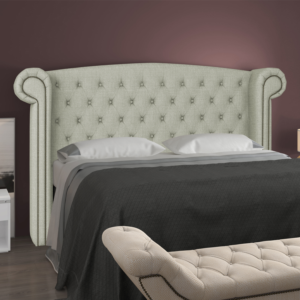 Cabeceira Casal 140 cm Valenn Linho SL 76 Peer