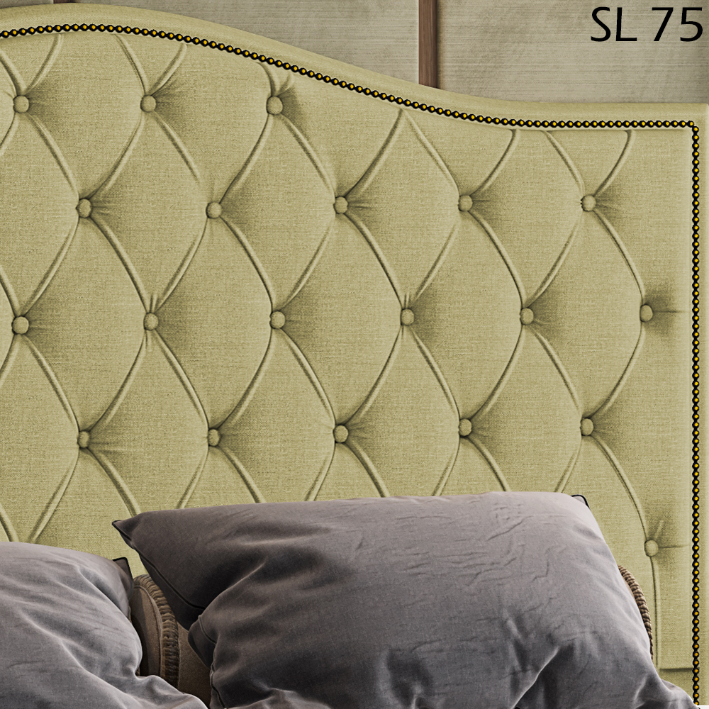 Cabeceira Casal 140 cm Vien Linho SL 75 Peer