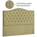 Cabeceira Casal 140 cm Vien Linho SL 75 Peer