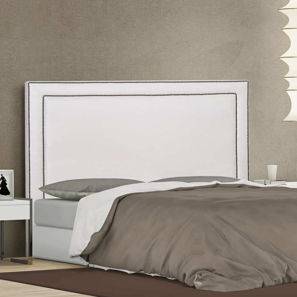 Cabeceira Casal King com Pés Metalizados Lima 1,95 TCS-350 - Perfan