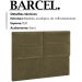 Cabeceira Queen 160 cm Barcel Veludo SL 945 Peer