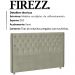 Cabeceira Queen 160 cm Firezz Veludo SL 940 Peer