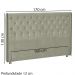 Cabeceira Queen 160 cm Firezz Veludo SL 940 Peer