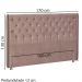 Cabeceira Queen 160 cm Firezz Veludo SL 949 Peer