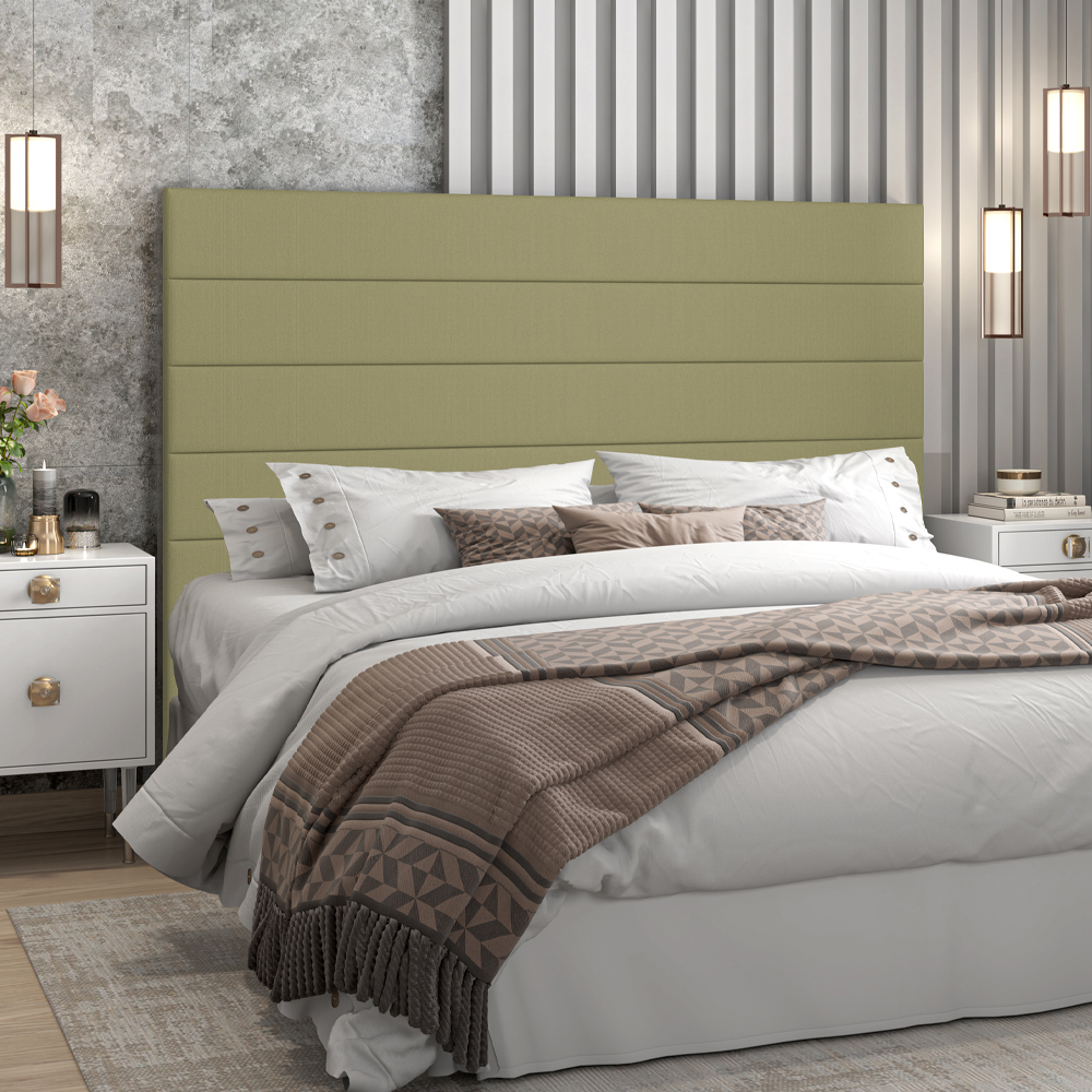 Cabeceira Queen 160 cm Lisben Linho SL 75 Peer