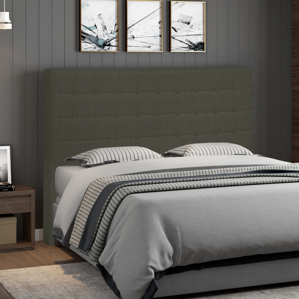 Cabeceira Queen 160 cm Lonnd Linho SL 74 Peer
