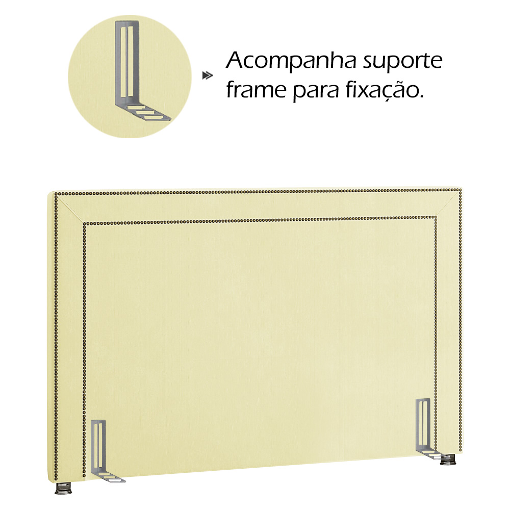 Cabeceira Queen 160 cm Mali Corano TCS 350 Peer