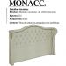Cabeceira Queen 160 cm Monacc Linho SL 76 Peer