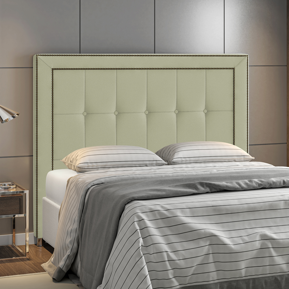 Cabeceira Queen 160 cm Napoll Veludo SL 940 Peer