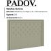 Cabeceira Queen 160 cm Padov Veludo SL 940 Peer