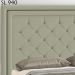 Cabeceira Queen 160 cm Padov Veludo SL 940 Peer