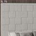 Cabeceira Queen 160 cm Priss Linho SL 76 Peer